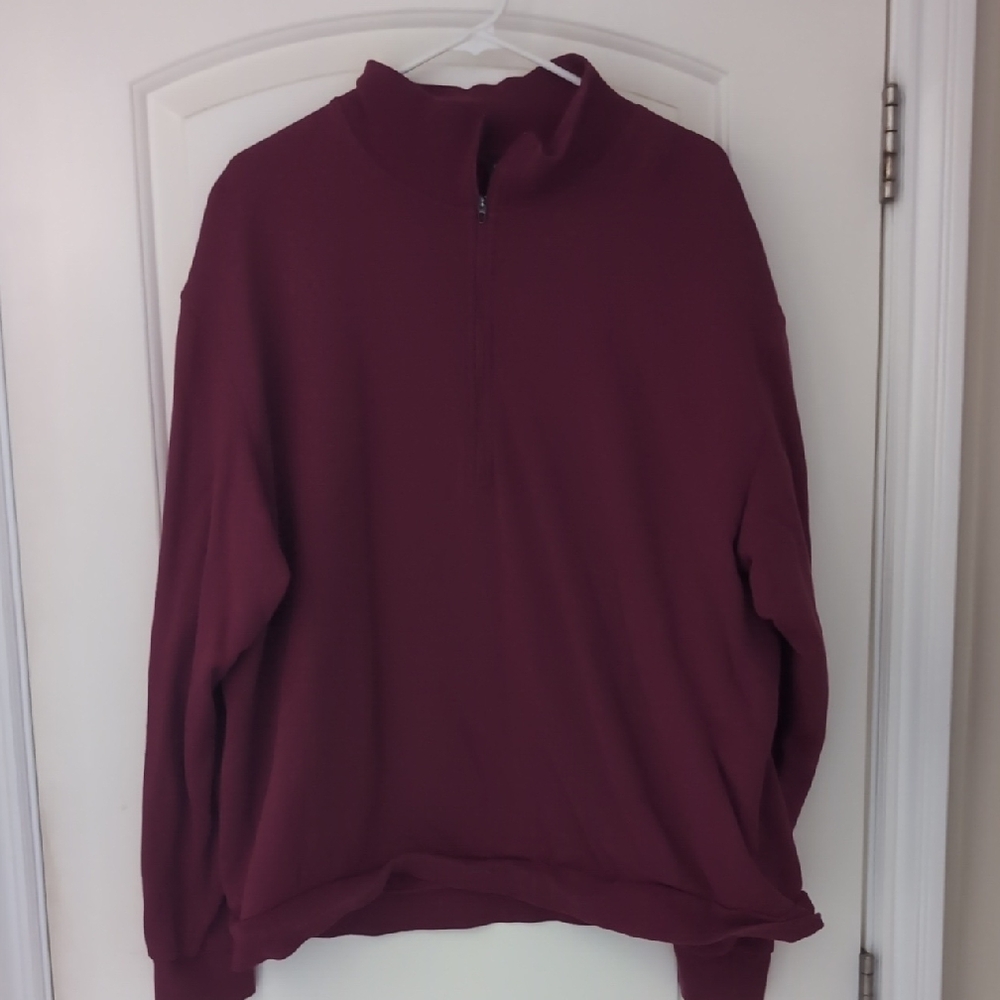lululemon athletica Men's Zip Up Sweater in Burgundy